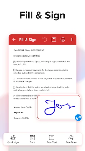 Mobi PDF・Editor・Scanner・Reader Android app screenshot 5