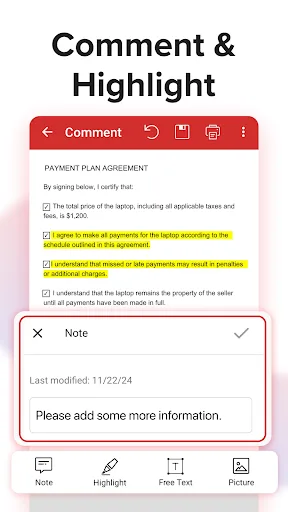 Mobi PDF・Editor・Scanner・Reader Android app screenshot 6