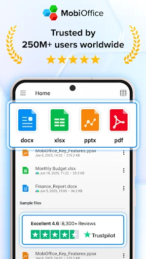 MobiOffice: Word, Sheets, PDF Android app screenshot 1