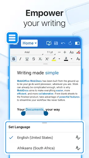 MobiOffice: Word, Sheets, PDF Android app screenshot 3