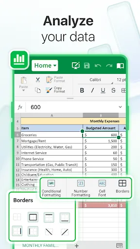 MobiOffice: Word, Sheets, PDF Android app screenshot 4