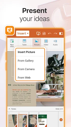 MobiOffice: Word, Sheets, PDF Android app screenshot 5