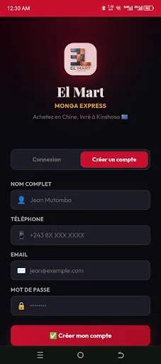 MONGA EXPRESS Android app screenshot 2
