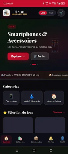 MONGA EXPRESS Android app screenshot 3