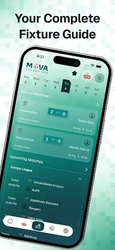 Mova Soccer Hub Android app screenshot 2