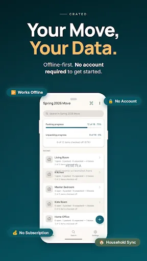 Crated: Moving Box Organizer Android app screenshot 6