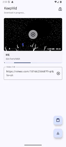 KeepVid Video Downloader Android app screenshot 2