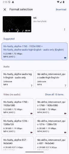 KeepVid Video Downloader Android app screenshot 4