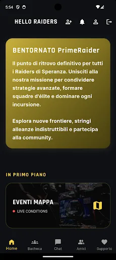 Hello Raiders Android app screenshot 1