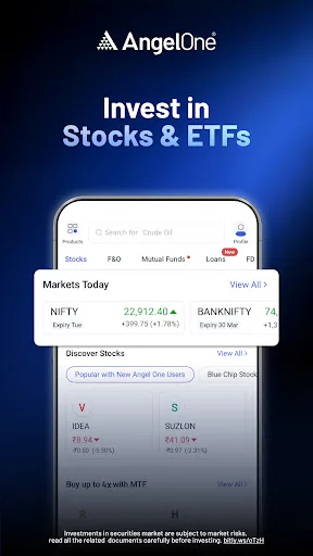 Angel One: Stocks, Mutual Fund Android app screenshot 2