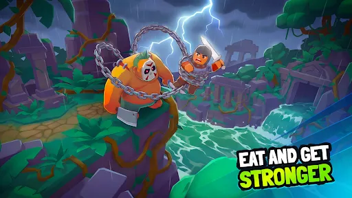 Butcher hero: hook'n'chew RPG Android app screenshot 2