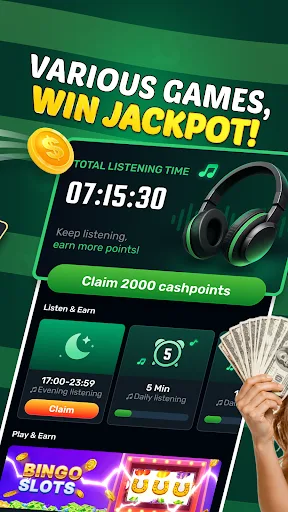 Music MP3 Player: Earn Money Android app screenshot 3