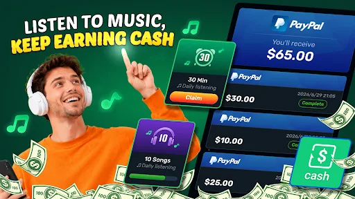 Music MP3 Player: Earn Money Android app screenshot 6