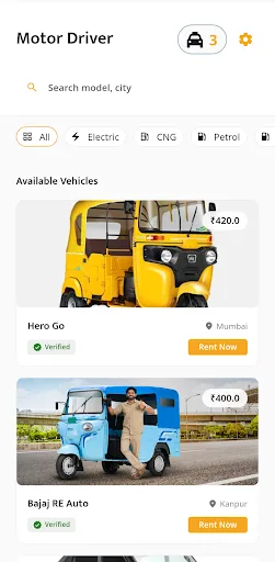 Motor Maalik Android app screenshot 3
