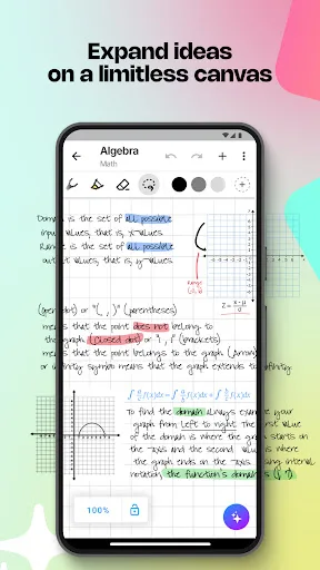 MyScript Notes: AI Note Taking Android app screenshot 3
