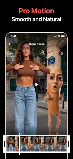 Dancr: AI Dance & Motion Android app screenshot 1