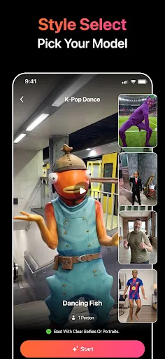 Dancr: AI Dance & Motion Android app screenshot 6