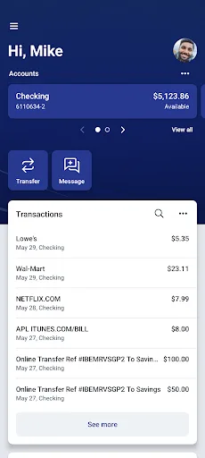 National Police FCU Android app screenshot 2