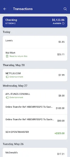 National Police FCU Android app screenshot 3
