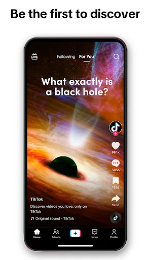 TikTok Android app screenshot 1