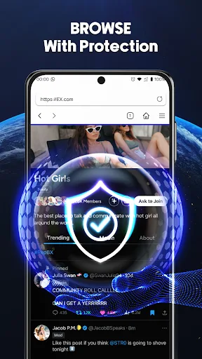 Proxy Browser: Secure, Private Android app screenshot 4
