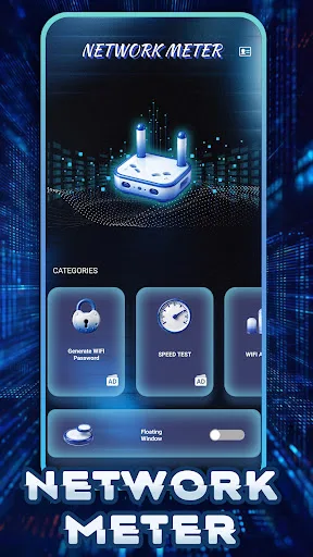 Network Meter Android app screenshot 1