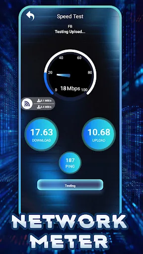 Network Meter Android app screenshot 2