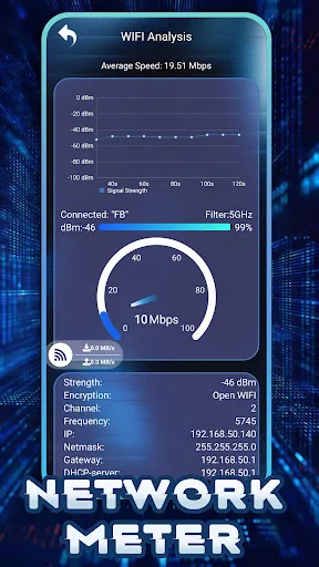 Network Meter Android app screenshot 3