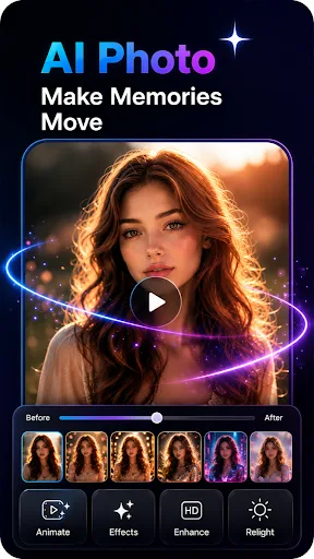Photo Video Maker & AI Studio Android app screenshot 1