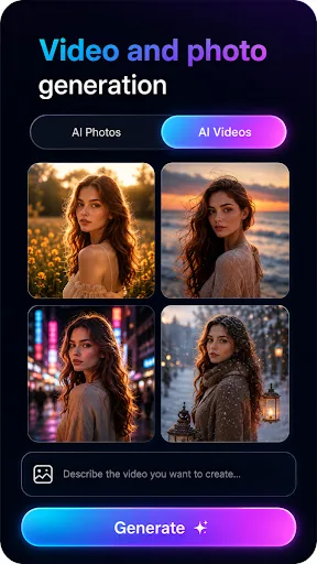 Photo Video Maker & AI Studio Android app screenshot 2