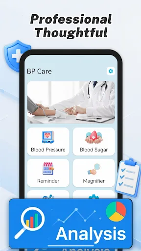 BP Care - Pressure & Sugar Android app screenshot 1