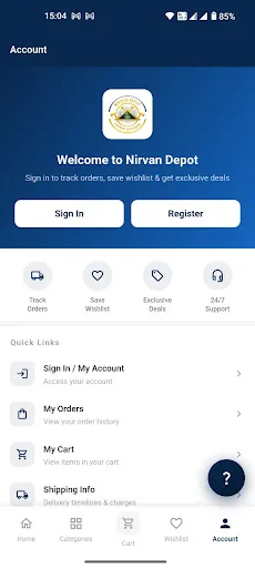 Nirvan Depot Android app screenshot 3