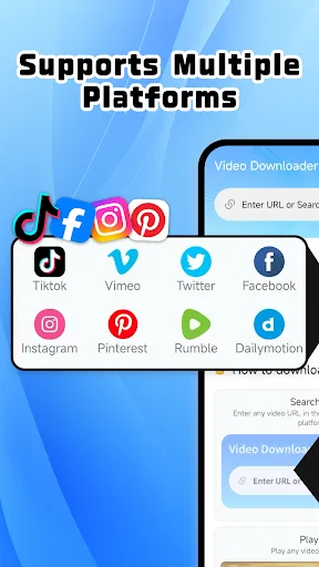 Video Downloader: Smart & Fast Android app screenshot 1