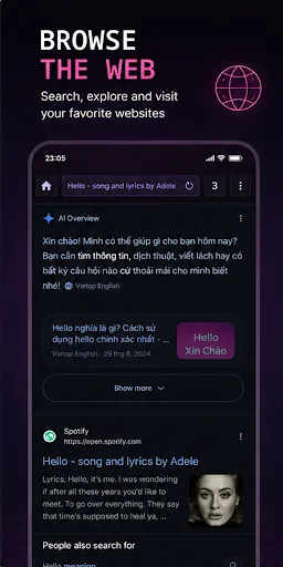 Pulse Browser: Private Browser Android app screenshot 2