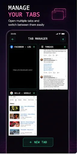 Pulse Browser: Private Browser Android app screenshot 3