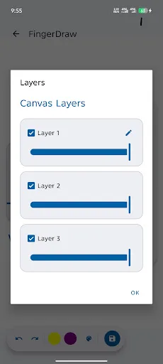 FingerDraw: Creative Studio Android app screenshot 5
