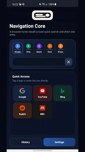 NaviCore Android app screenshot 2