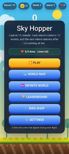 Sky Hopper Android app screenshot 1