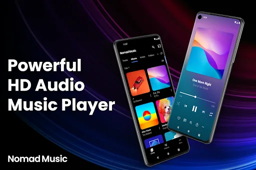 Music Player, MP3: Nomad Music Android app screenshot 1