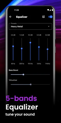 Music Player, MP3: Nomad Music Android app screenshot 4