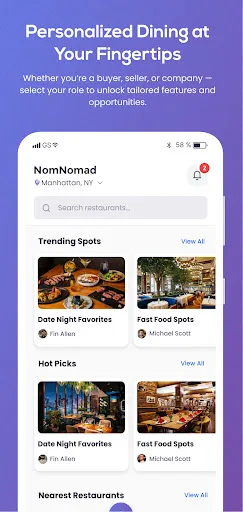 Nomnomad Android app screenshot 2