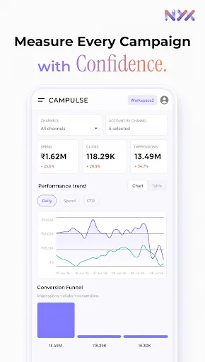 NYX: AI Marketing Agent Android app screenshot 5