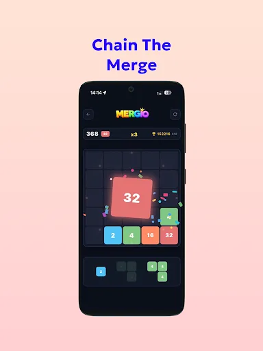 Mergio: 2048 Block Blast Android app screenshot 4