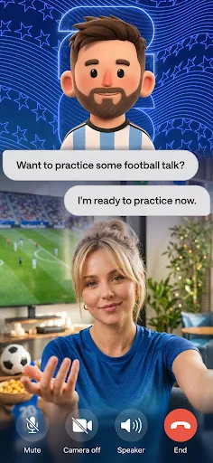 DailySpeak: AI Language Tutor Android app screenshot 1