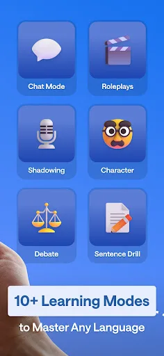 DailySpeak: AI Language Tutor Android app screenshot 3
