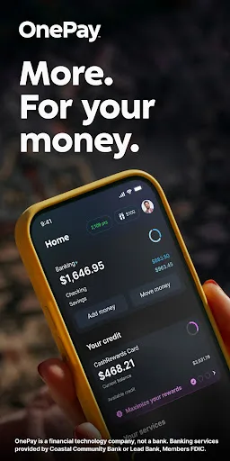 OnePay – Mobile Banking Android app screenshot 1