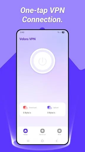 Velora VPN: Stay Safe Online Android app screenshot 1