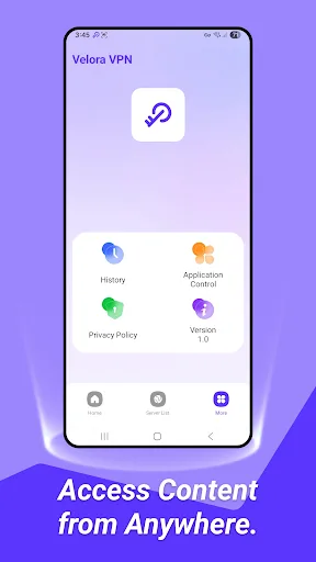 Velora VPN: Stay Safe Online Android app screenshot 4