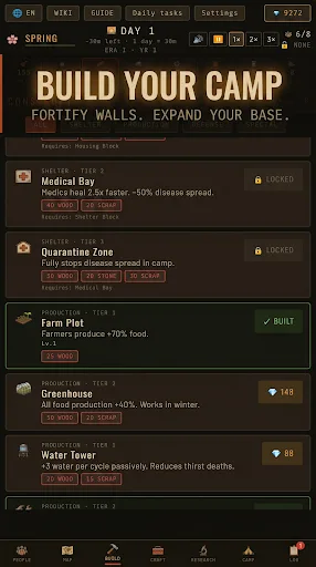 Survival Wasteland Android app screenshot 3