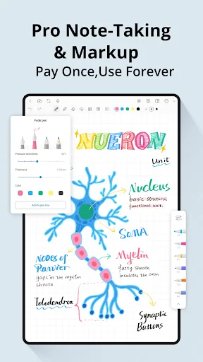 StarNote: Handwritten notes Android app screenshot 1